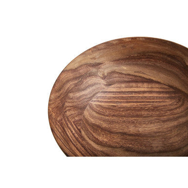 Small Round Sheesham Wood Salad Bowl | Rosi