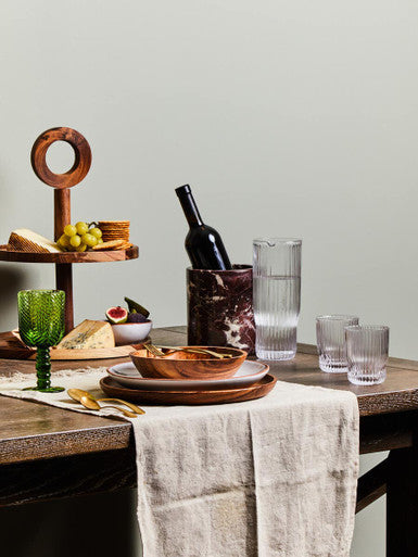 Sheesham Wood Two Tier Cake Stand | Kora