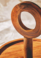 Sheesham Wood Two Tier Cake Stand | Kora