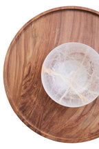Acacia Wood and Onyx Chip and Dip Platter | Kora