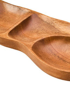 Acacia Wood Five Section Antipasti Dish | Kora