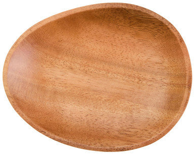 Acacia Wood Small Oval Plate | Kora
