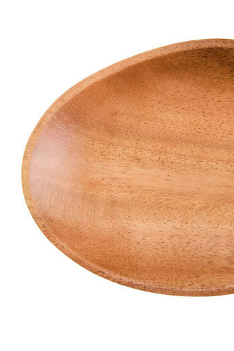 Acacia Wood Small Oval Plate | Kora