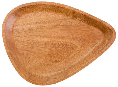 Acacia Medium Curved Triangular Serving Dish | Kora
