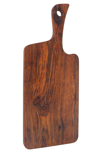 Organic Shaped Tropical Rosewood Serving or Cutting Board with Natural Finish | Rosi