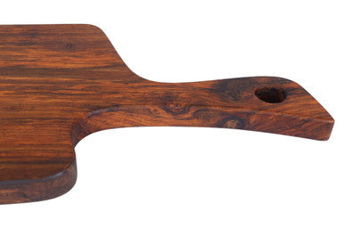 Organic Shaped Tropical Rosewood Serving or Cutting Board with Natural Finish | Rosi