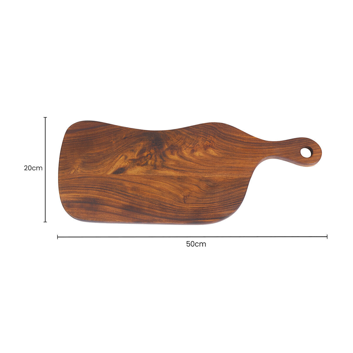 Tropical Rosewood Serving or Cutting Board in Organic Shape with Natural Finish | Rosi