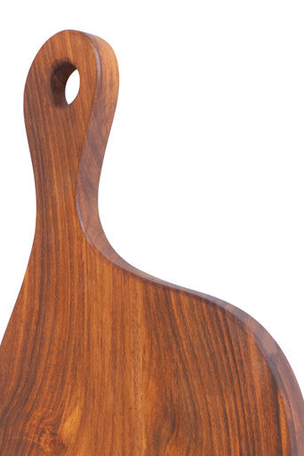 Tropical Rosewood Serving or Cutting Board in Organic Shape with Natural Finish | Rosi