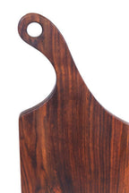 Tropical Rosewood Serving or Cutting Board with Natural Finish and Organic Shape | Rosi