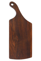 Tropical Rosewood Serving or Cutting Board with Natural Finish and Organic Shape | Rosi