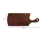 Natural Finish Tropical Rosewood Serving or Cutting Board in Organic Shape | Rosi
