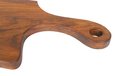 Natural Finish Tropical Rosewood Serving or Cutting Board in Organic Shape | Rosi