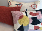 Punch Needle Cushion Cover - Geometric Pattern 3