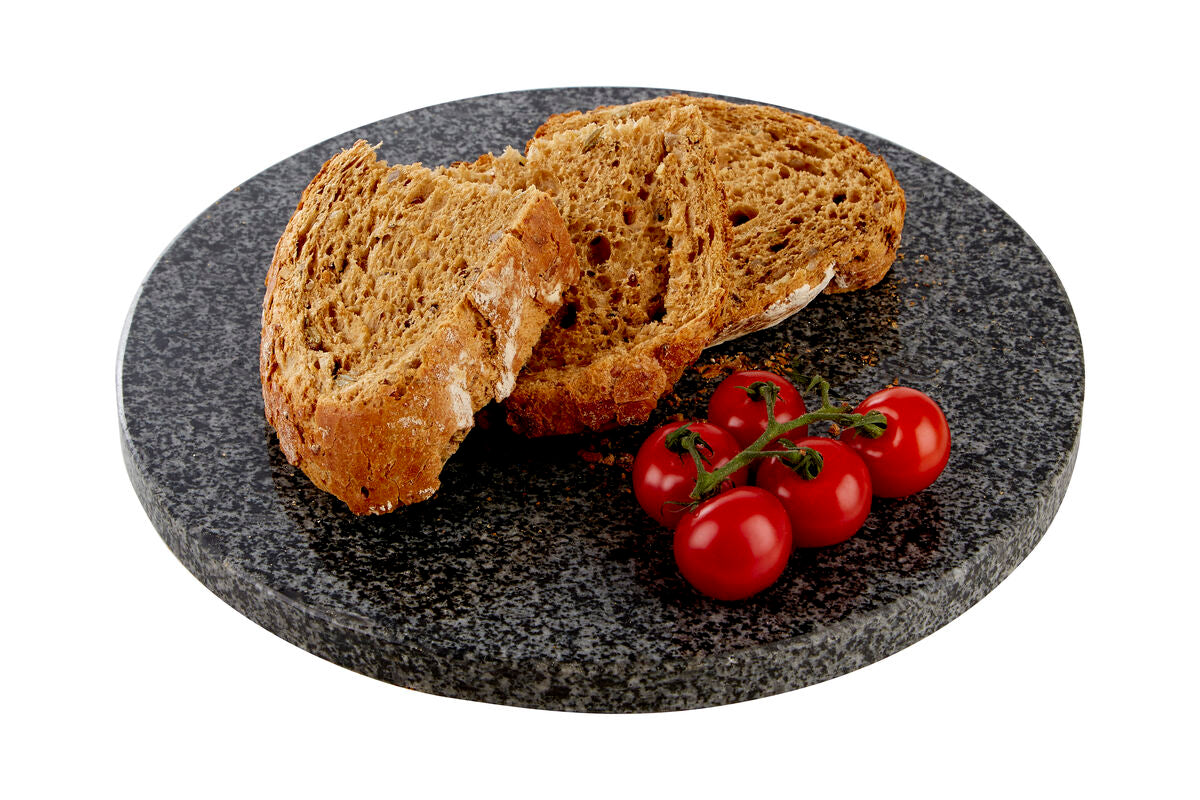 Granite Black Speckled Round Chopping and Serving Board | Norse