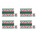 Set Of 4 Candy Apple Placemats And Coasters