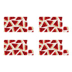 Set of Four Watermelon Placemats and Coasters | Placemat & Coaster Set