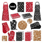 Set of Four Cork Round Placemats | Besa