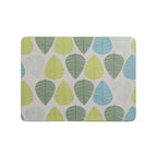 Set of Four Placemats | Green Leaf