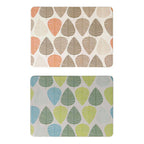 Set of Four Placemats | Orange Leaf