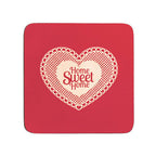Set of Four Cork Coasters | Home Sweet Home