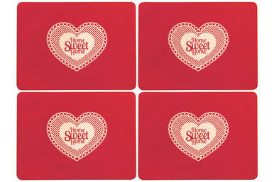Set of Four Cork Placemats | Home Sweet Home