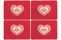 Set of Four Cork Placemats | Home Sweet Home