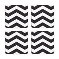 Set of Four Coasters | Chevron