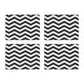 Set of Four Placemats | Chevron