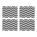 Set of Four Placemats | Chevron