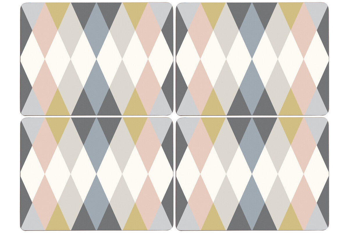 Harlequin Set of Four Placemats | Cirque