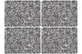 Paisley Set Of 4 Cork Placemats