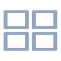 Set of Four Blue Placemats | Casablanca