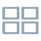 Set of Four Blue Placemats | Casablanca