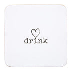 Set of Four Drink Coasters | Charm