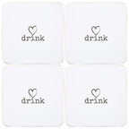 Set of Four Drink Coasters | Charm