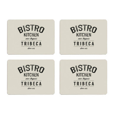 Set of Four Placemats | Bistro