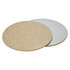 Set of 4 Reversible Gold and Silver Glitter Placemats | Geome