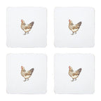 Set of Four Cork Coasters | Mrs Henderson