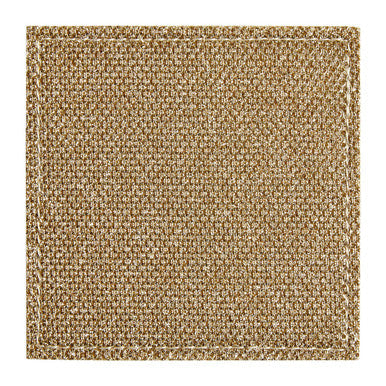 Set of 4 Gold Glitter Coasters | Geome
