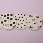 Set of 4 Eclectic All Sorts Coasters | Mimo