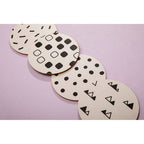 Set of 4 Eclectic All Sorts Coasters | Mimo