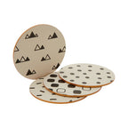Set of 4 Eclectic All Sorts Coasters | Mimo