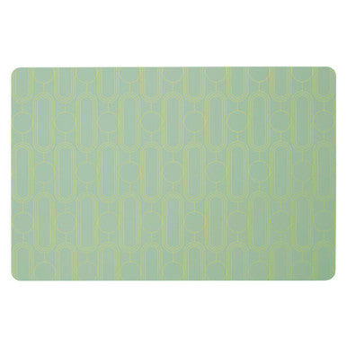 Set of 4 Green Placemats | Frosted Deco