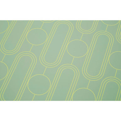 Set of 4 Green Placemats | Frosted Deco
