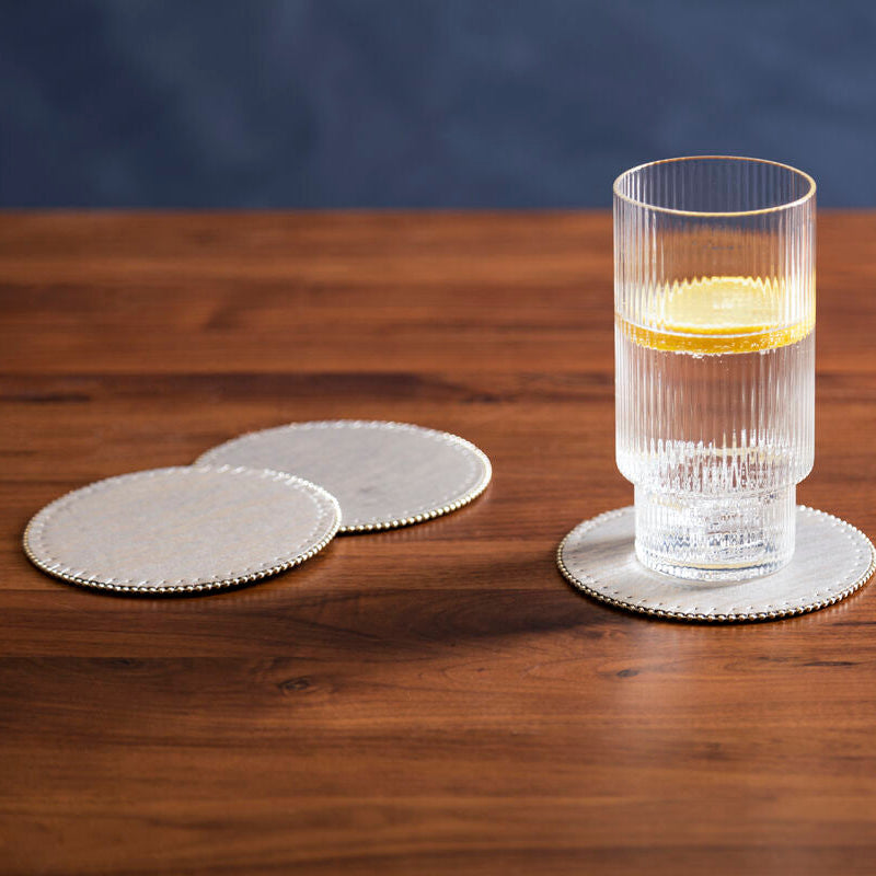 Set of 4 Round Coasters | Knightsbridge
