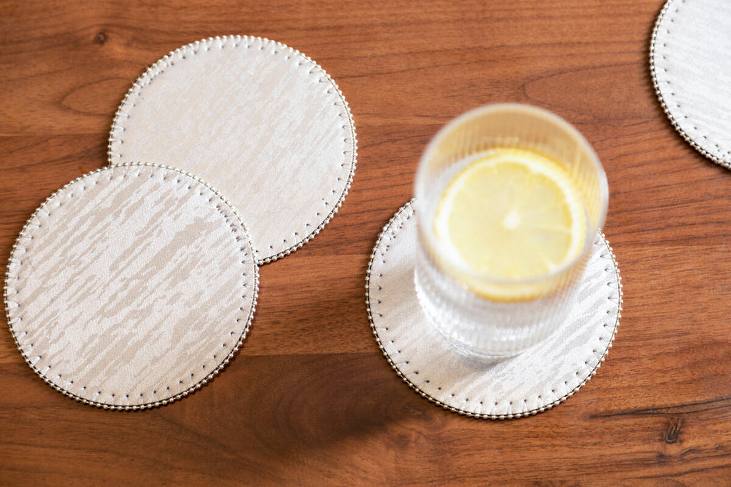 Set of 4 Round Coasters | Knightsbridge