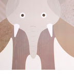 Set of 2 Elephant Placemat and Coaster | Effy