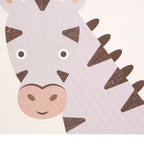 Set of 2 Zebra Placemat and Coaster | Effy