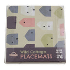 4 Piece Square Wild Cottage Coasters | Calcot