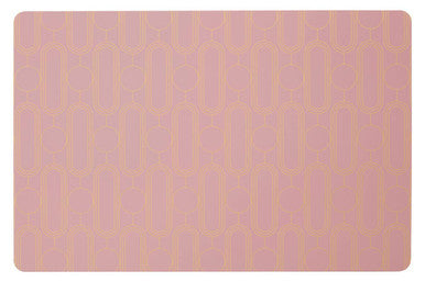 Set of 4 Pink Placemats | Frosted Deco